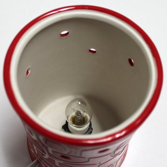 Red & White Scentsy Electric Corded Wax Warmer - Picture 14 of 14